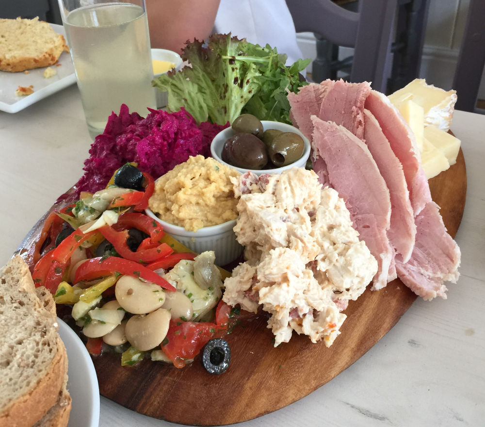 Shared Platter from the Earsham Street Cafe